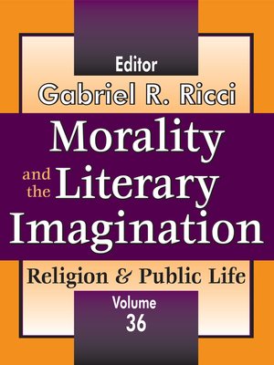 cover image of Morality and the Literary Imagination
